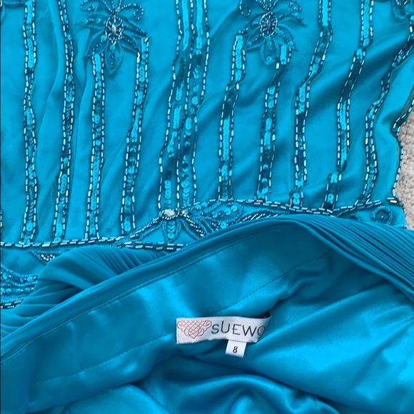 Beautiful beaded Sue Wong dress size 8. NWT - Picture 3 of 3